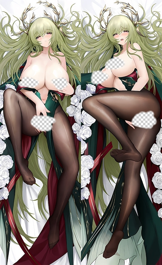 Azur Lane Napoli Anime Dakimakura Naked Body Pillow Cover image 0