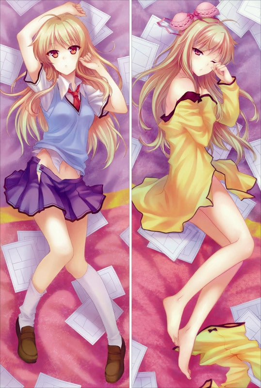 The Pet Girl of Sakurasou Shiina Mashiro Anime Dakimakura Pillow Cover image 0