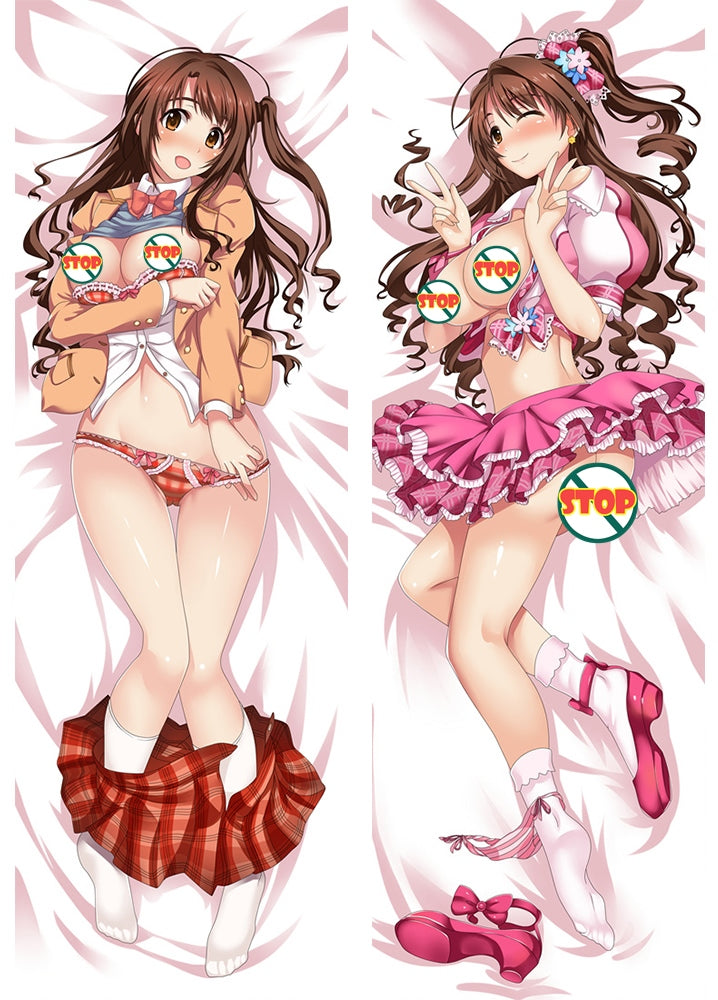 The Idolmaster Cinderella Girls Uzuki Shimamura Anime Dakimakura Pillow Cover image 0