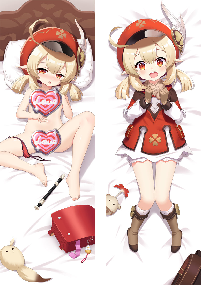 Genshin Impact Klee Dakimakura Body Pillow Cover image 0