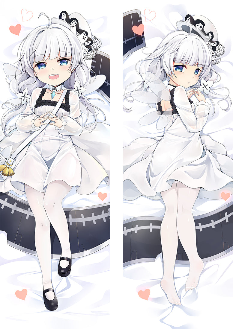Azur Lane Illustrious Anime Dakimakura Pillow Cover image 0
