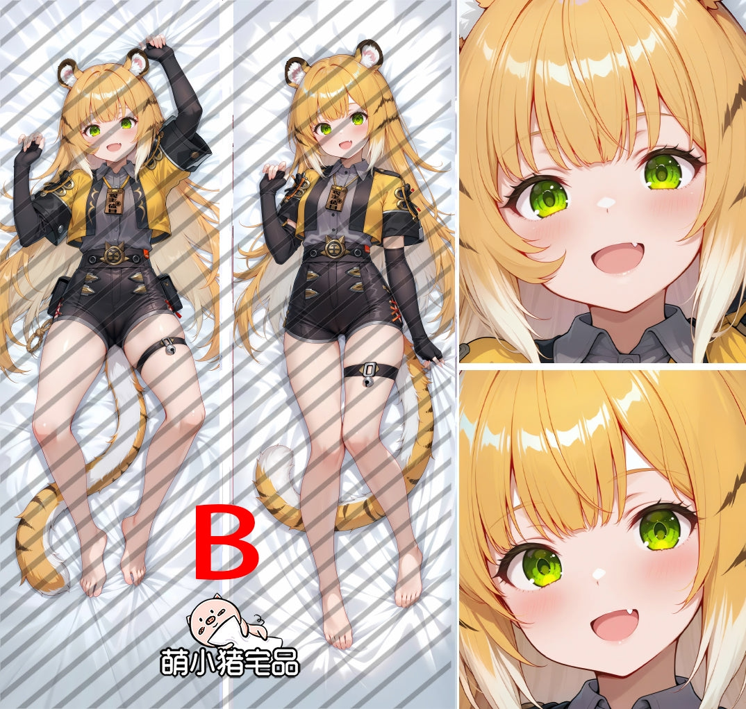 Zenless Zone Zero Ju Fufu Anime Dakimakura Pillow Cover image 0
