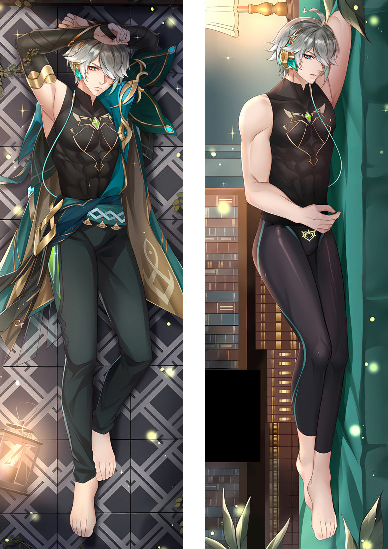Genshin Impact Alhaitham Dakimakura Body Pillow Cover image 0