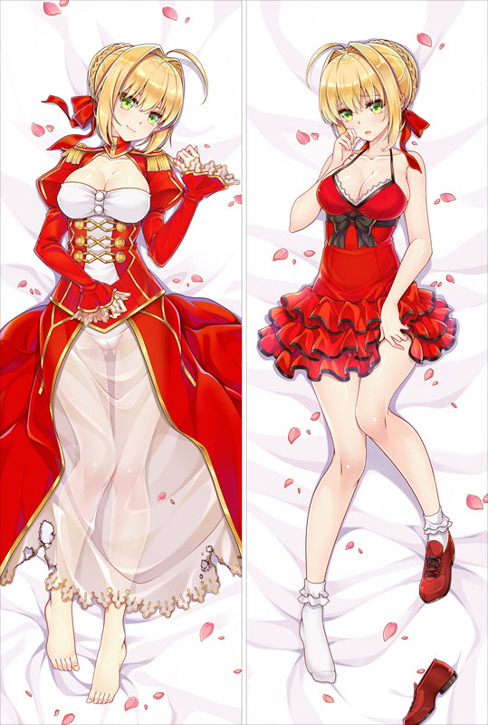 Fate Grand Order FateGO FGO Nero Claudius Anime Dakimakura Pillow Cover image 0