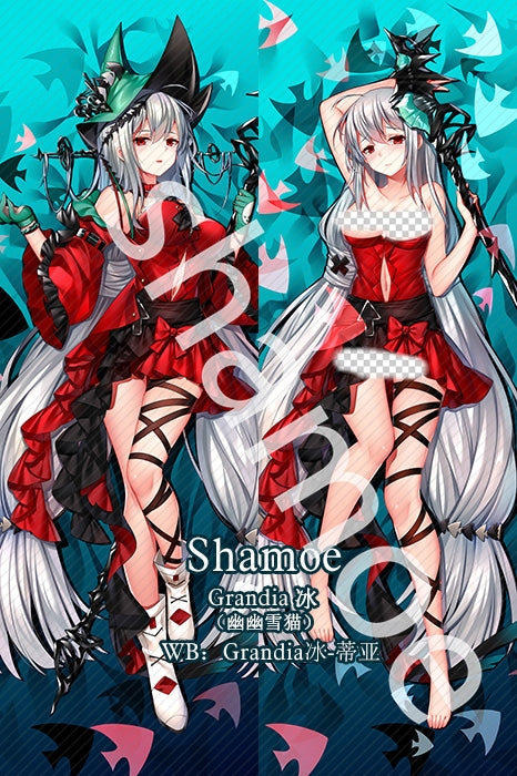 Arknights Skadi the Corrupting Heart Anime Dakimakura Sexy Pillow Cover image 0