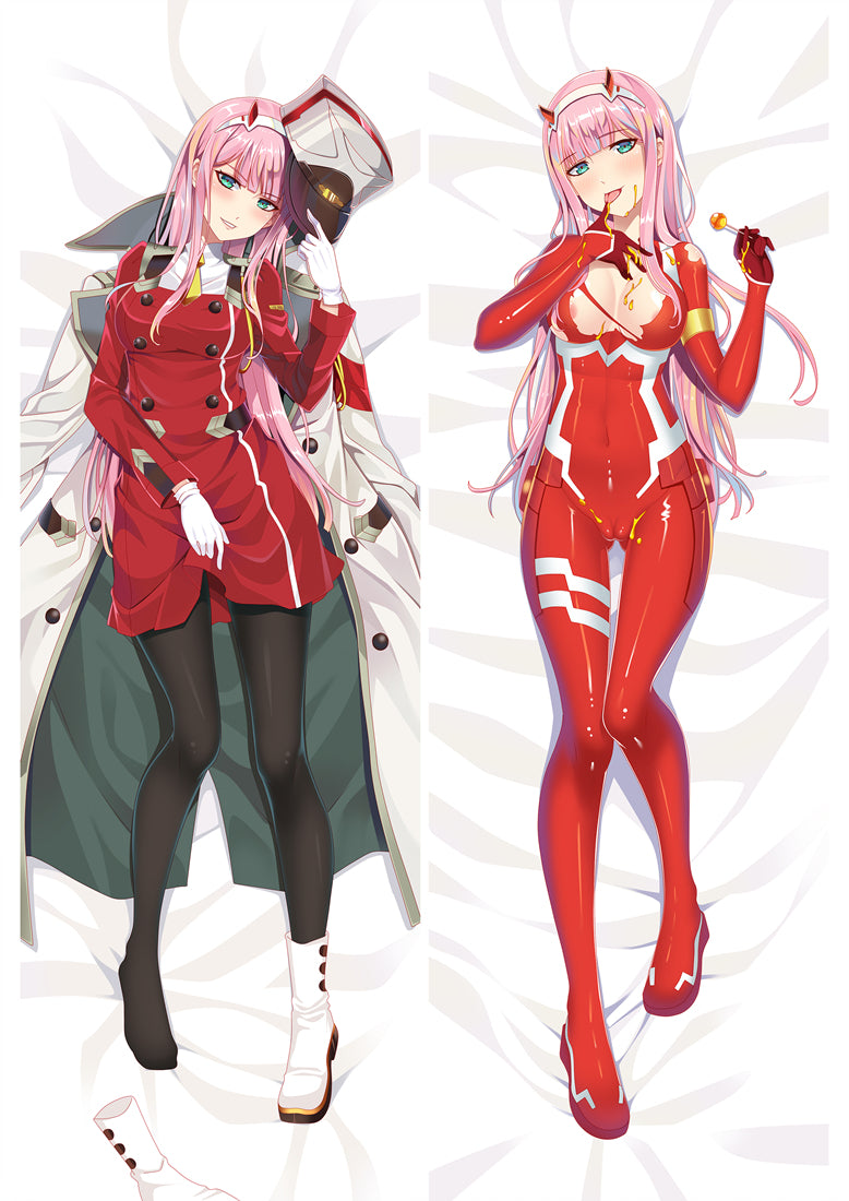Darling in the Franxx Zero Two 002 Anime Dakimakura Pillow Cover image 0