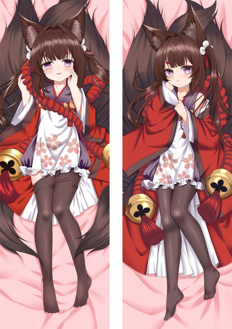 Azur Lane Akagi Anime Dakimakura Body Pillow Cover image 0