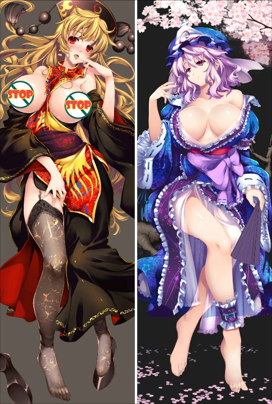 TouHou Project Anime Dakimakura Waifu Pillow Case image 0