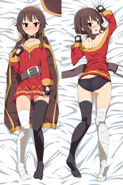 KonoSuba God's Blessing on This Wonderful World Megumin Anime Dakimakura Japanese Pillow Cover64074 image 0