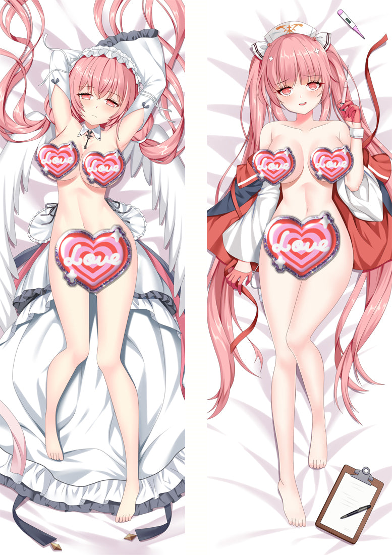 Azur Lane HMS Perseus Nude with Double Sides Zipper to make love Anime Dakimakura Pillow Case image 0