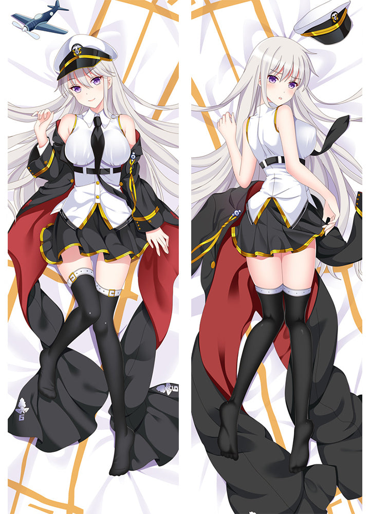 Azur Lane Enterprise Anime Dakimakura Pillow Cover image 0