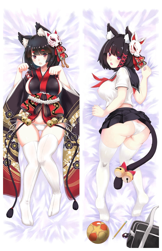 Azur Lane Yamashiro Anime Dakimakura Body Pillow Cover image 0