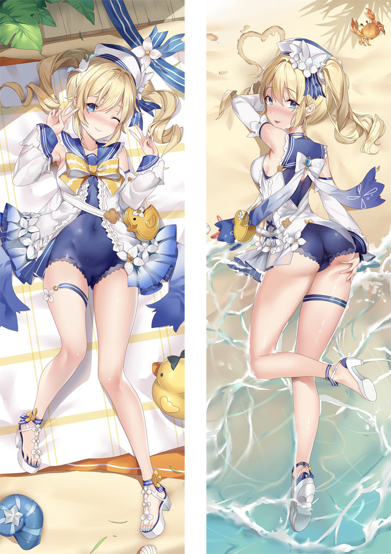Barbara Dakimakura Body Pillow Cover - Genshin Impact image 0