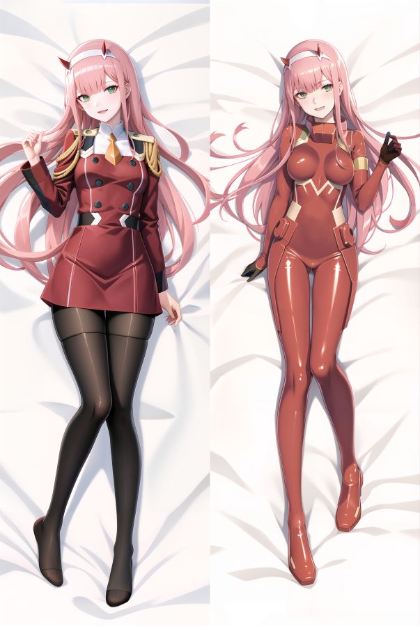 Darling in the Franxx 002 Anime Dakimakura Body Pillow Cover image 0