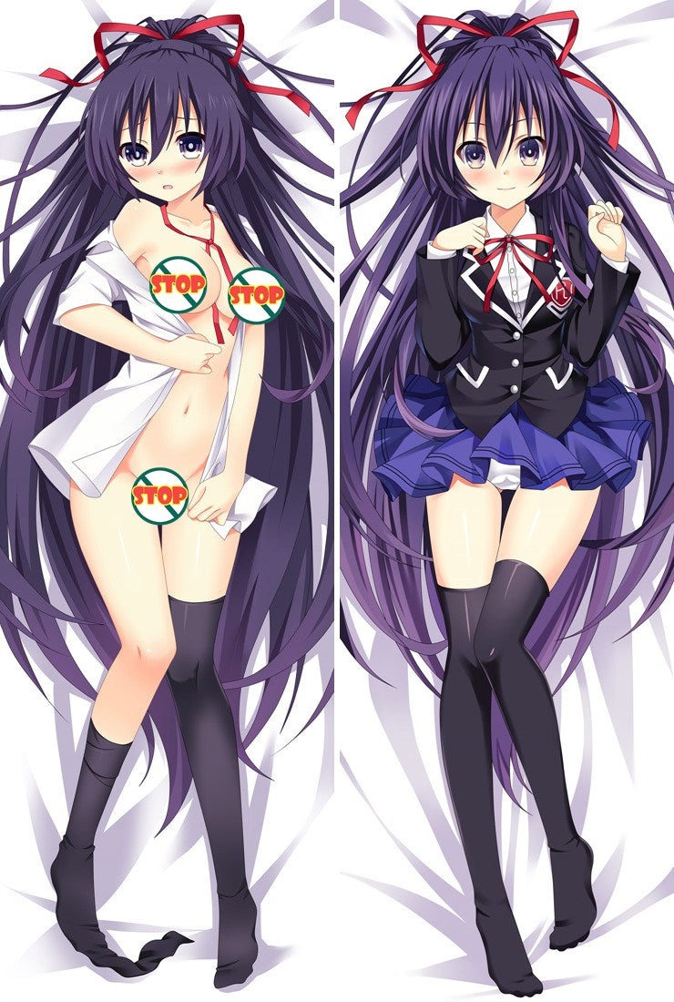 Date A Live Tohka Yatogami Anime Dakimakura Pillow Case image 0