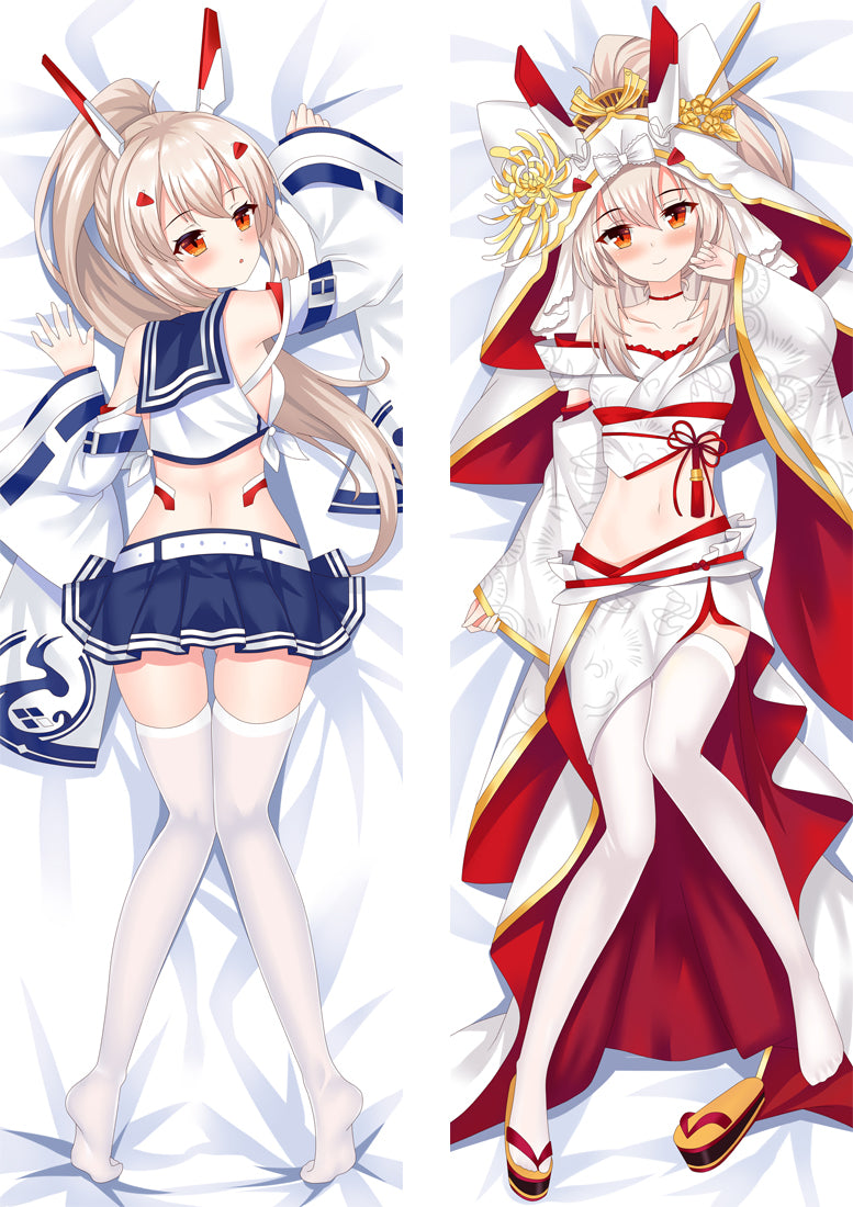 Azur Lane Ayanami Anime Dakimakura Pillow Cover image 0