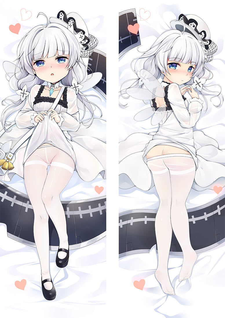 Azur Lane Illustrious Anime Dakimakura Pillow Cover image 0