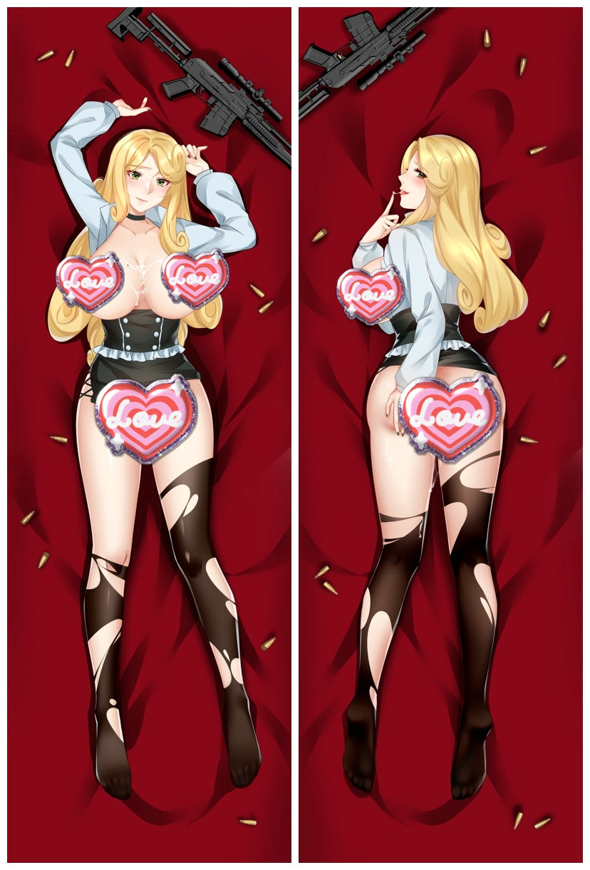 To the Abandoned Sacred Beasts Liza Rene Castle with Double Sides Zipper to make love Anime Dakimakura Pillow Case image 0