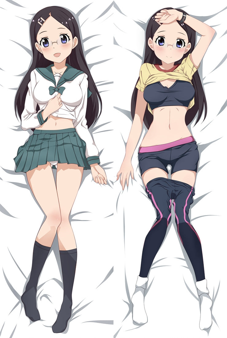 Yama no susume Saito Kaede Anime Dakimakura Pillow Cover image 0