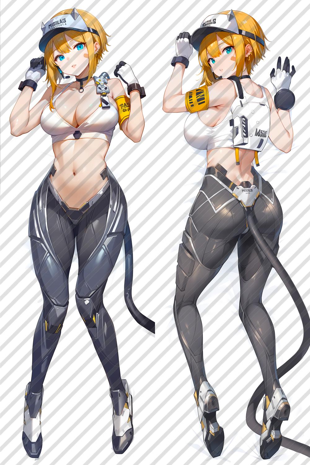 Goddess of Victory: Nikke Maxwell Anime Dakimakura Body Pillow Cover image 0