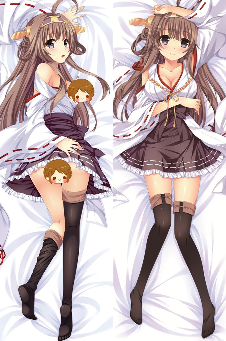 Kantai Collection Akizuki-class Destroyer Anime Dakimakura Pillow Cover image 0