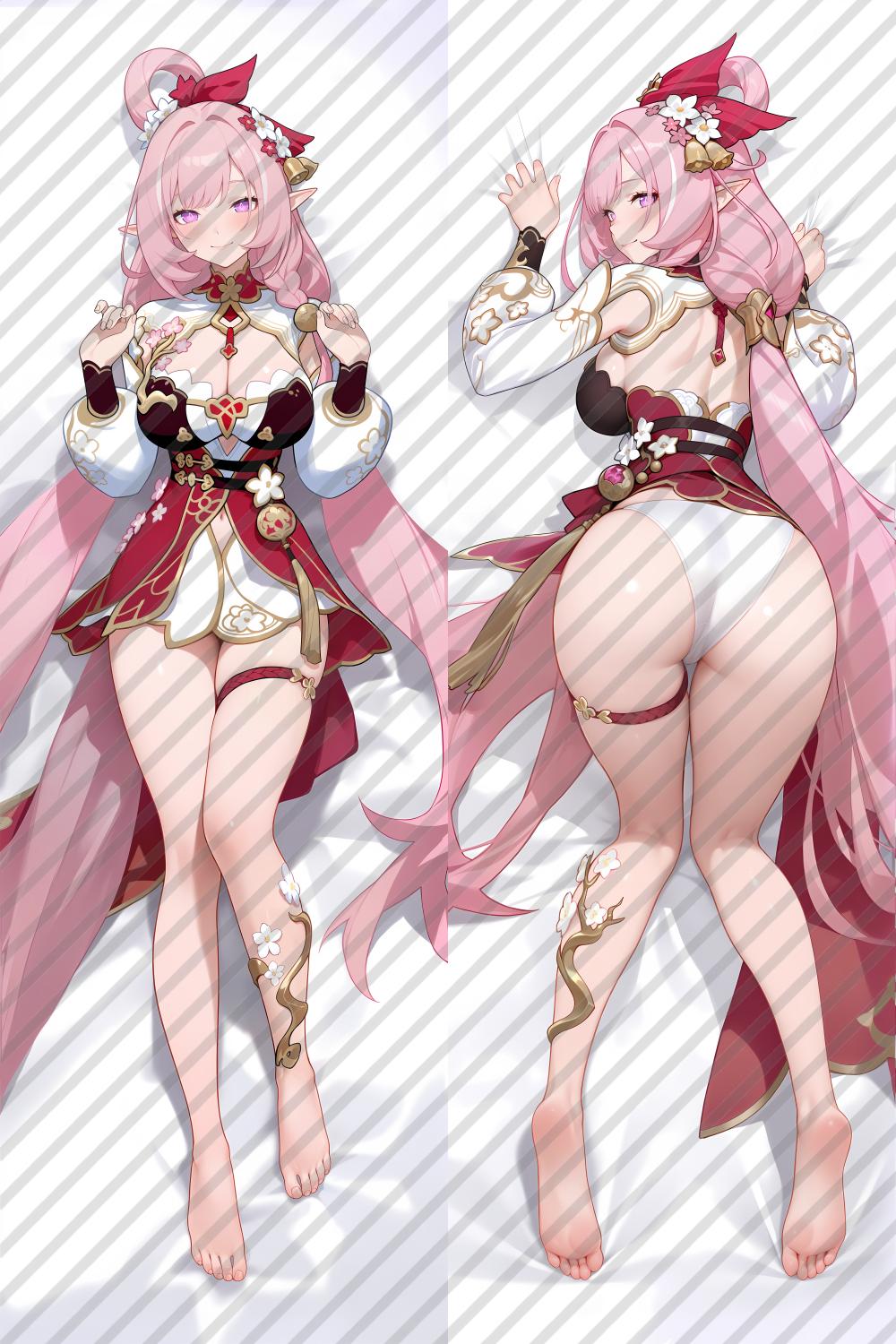 Honkai Impact 3rd Elysia Anime Dakimakura Sexy Body Pillow Cover image 0