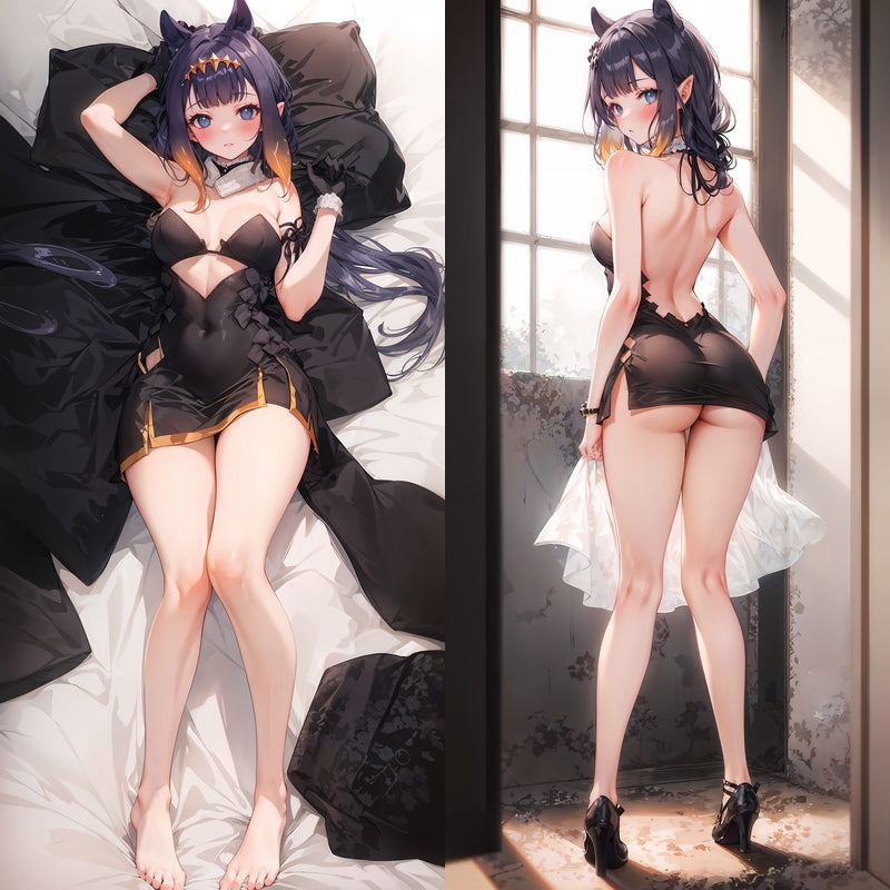 Virtual YouTuber Ninomae Ina'nis Anime Dakimakura Girl Body Pillow Cover image 0