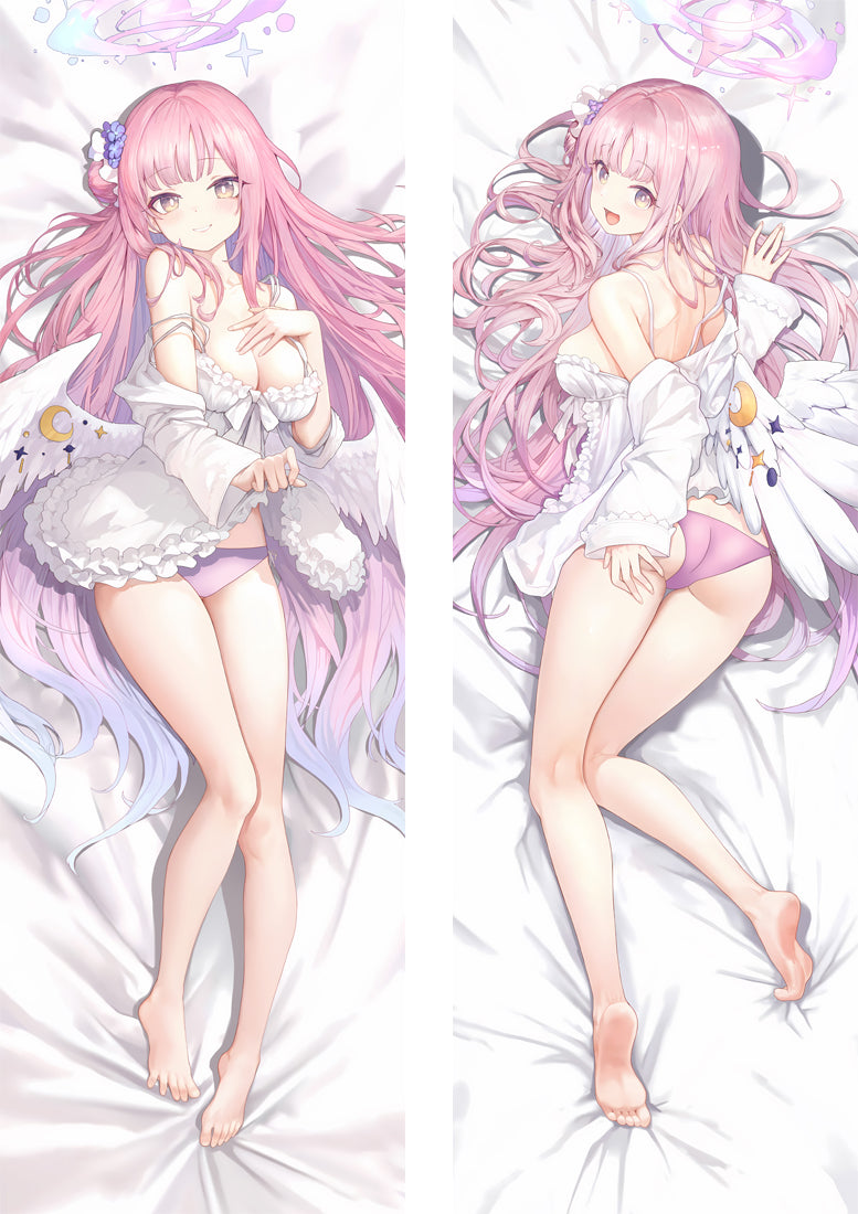 Blue Archive Misono Mika Anime Dakimakura Girl Body Pillow Cover image 0