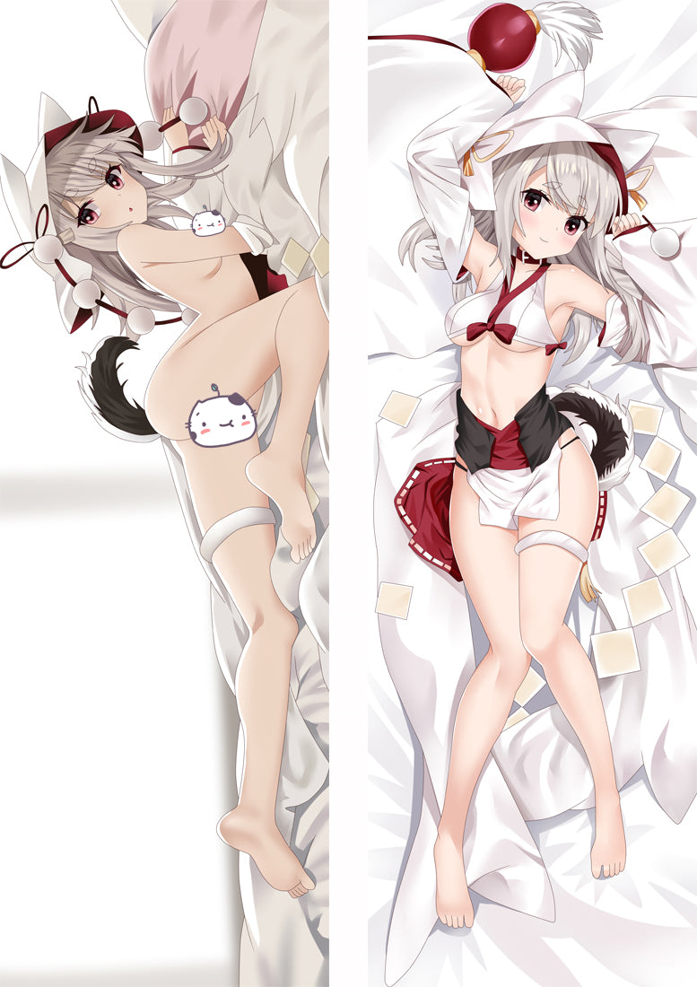 Azur Lane Yūdachi Anime Dakimakura Pillow Cover image 0