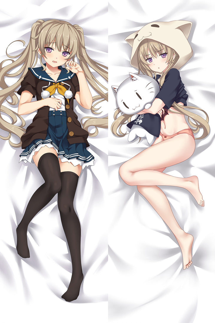 Aokana: Four Rhythm Across the Blue Arisaka Mashiro Anime Dakimakura Pillow Cover image 0