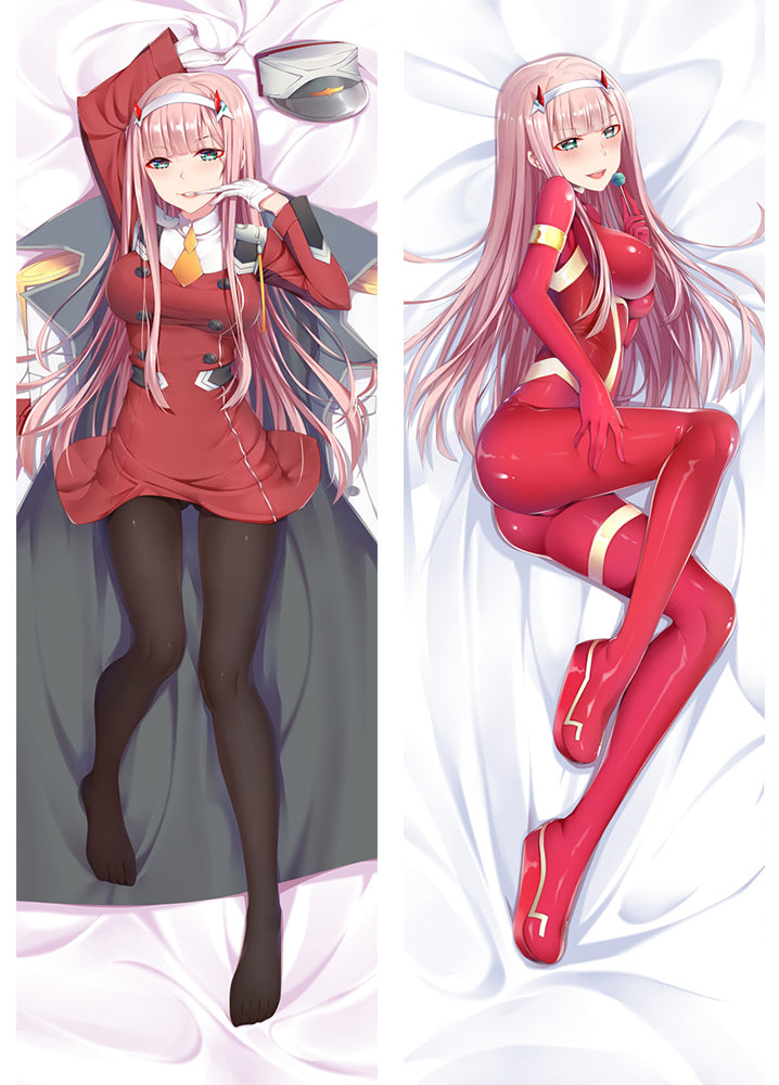 Darling in the Franxx Zero Two Anime Dakimakura Pillow Case image 0