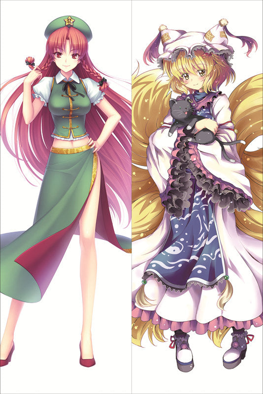 TouHou Project Hoan Meiri & Yakumo Ran Anime Dakimakura Body Pillow Cover image 0