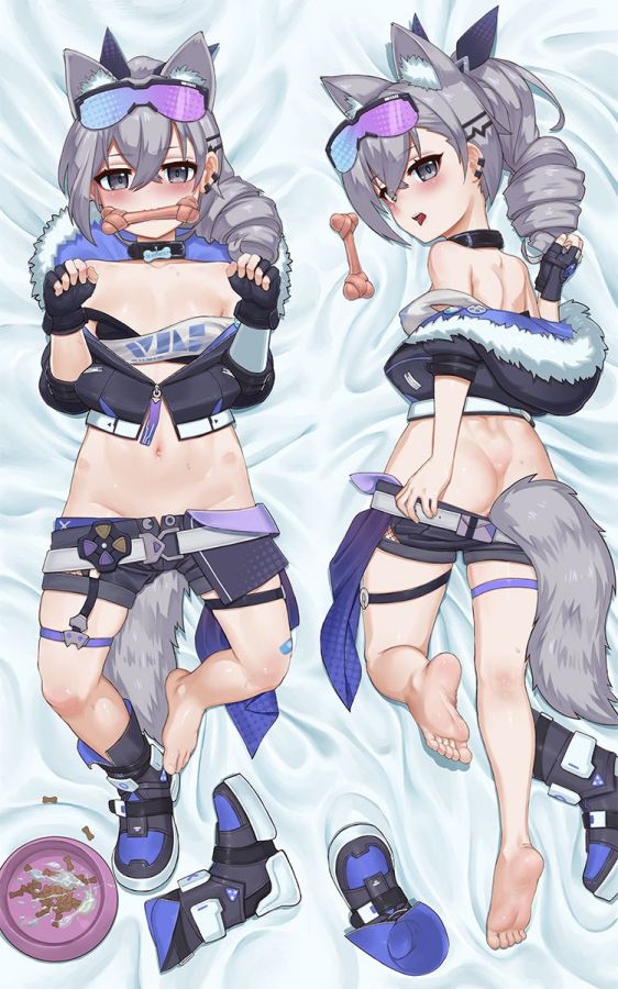 Honkai: Star Rail Silver Wolf Anime Dakimakura Girl Body Pillow Cover image 0