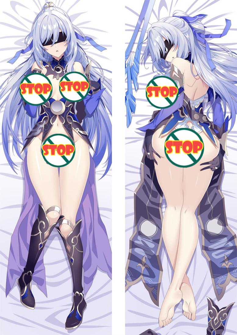 Jingliu Honkai Star Rail Anime Dakimakura Body Pillow Cover image 0
