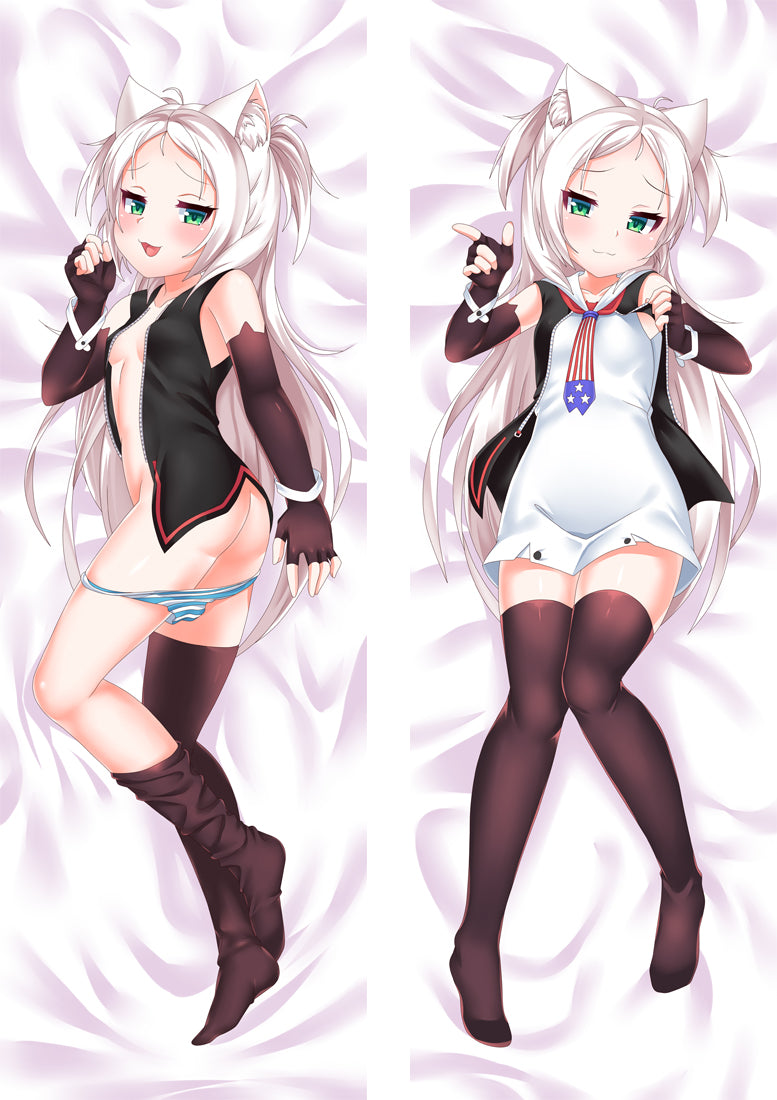 Azur Lane Kaga Anime Dakimakura Pillow Cover image 0