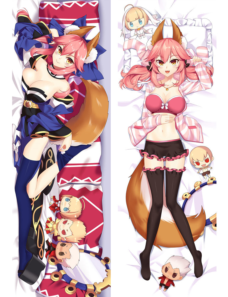 Anime Fate Grand Order Tamamo no Mae Dakimakura Hug Body Pillow Cover image 0