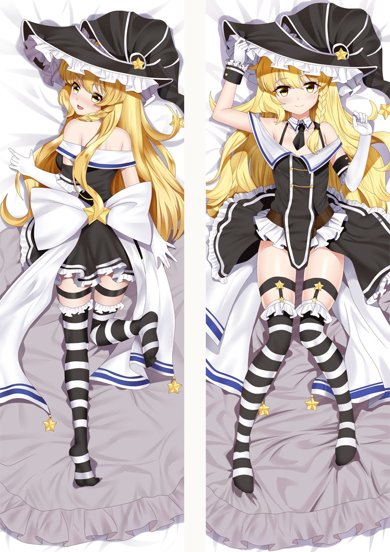 TouHou Project Kirisame Marisa Anime Dakimakura Pillow Cover image 0