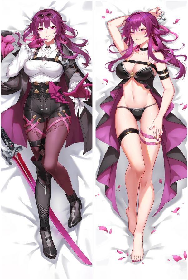 Honkai: Star Rail Kafka Anime Dakimakura Girl Body Pillow Cover image 0