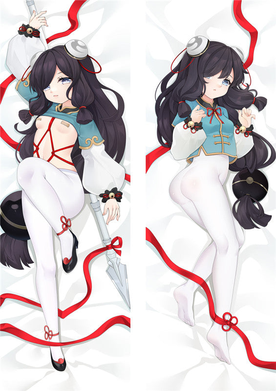 Genshin Impact Shenhe Anime Body Pillow Cover image 0