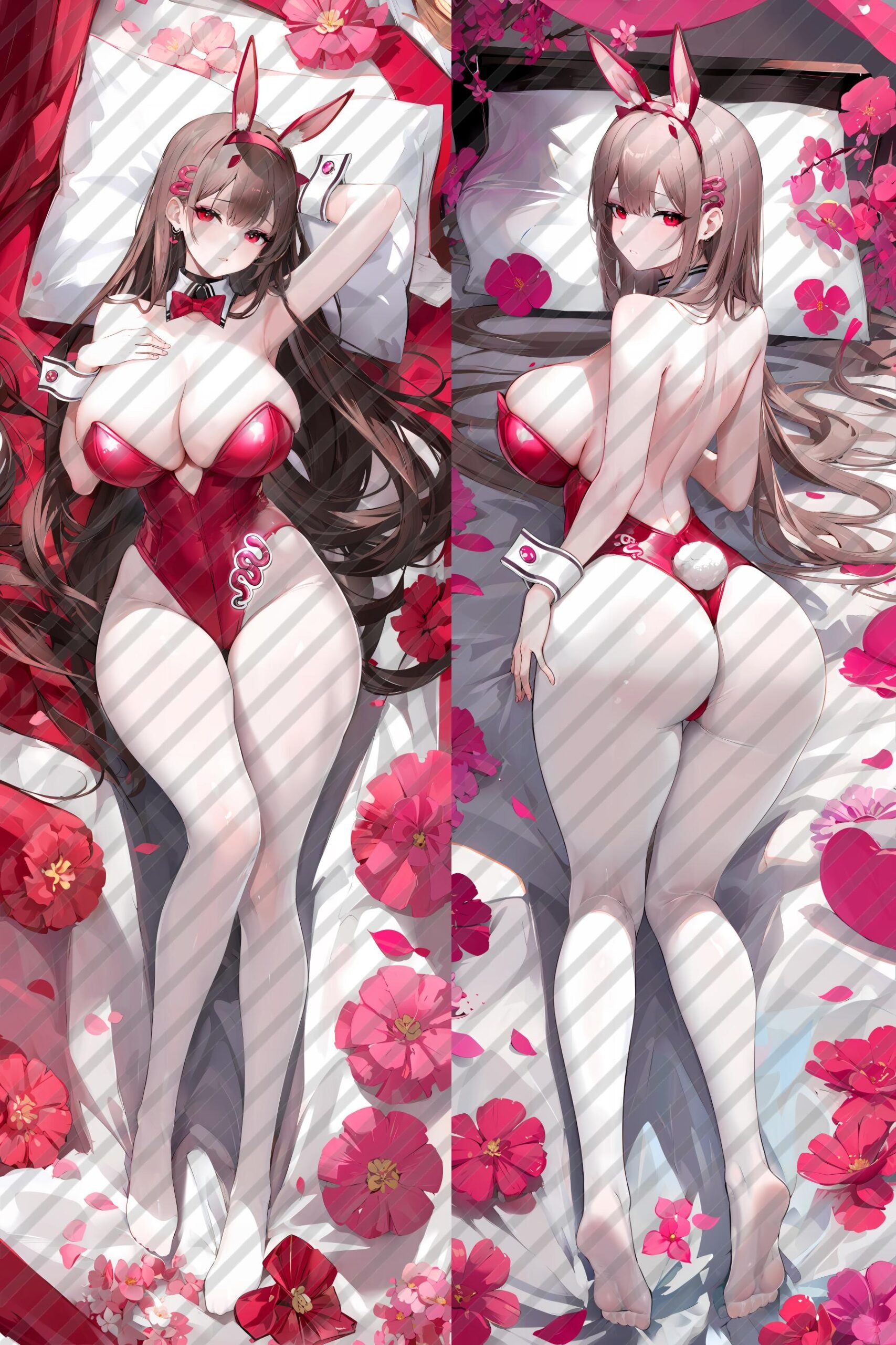 Goddess of Victory: Nikke Viper Anime Dakimakura Sexy Body Pillow Cover image 0