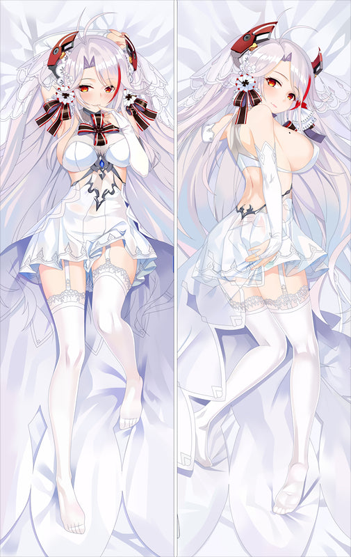 Azur Lane Eugen Anime Dakimakura Pillow Cover image 0