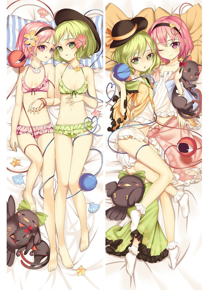 TouHou Project Anime Dakimakura PillowCase Long Hug Body Otaku Cover image 0