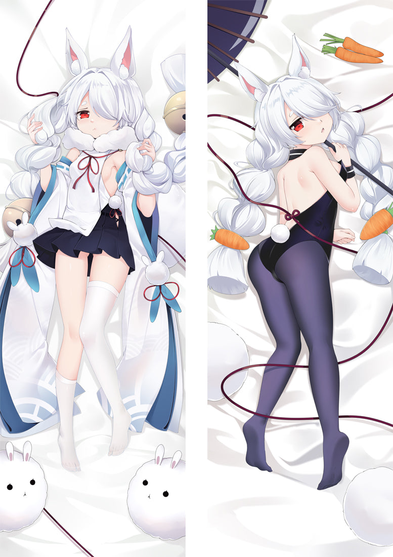 Azur Lane IJN Shirayuki Anime Dakimakura Body Pillow Cover image 0