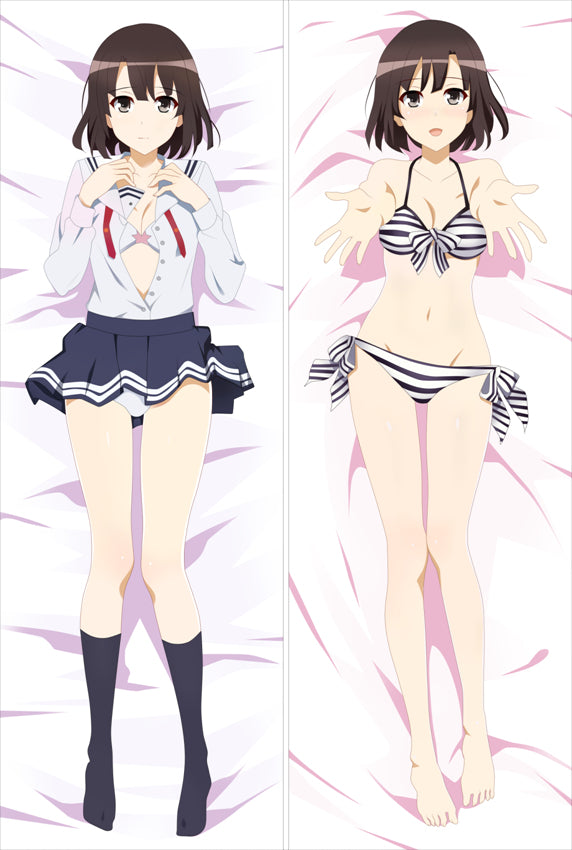 Saekano: How to Raise a Boring Girlfriend Megumi Kato Anime Dakimakura Body Pillow Cover image 0