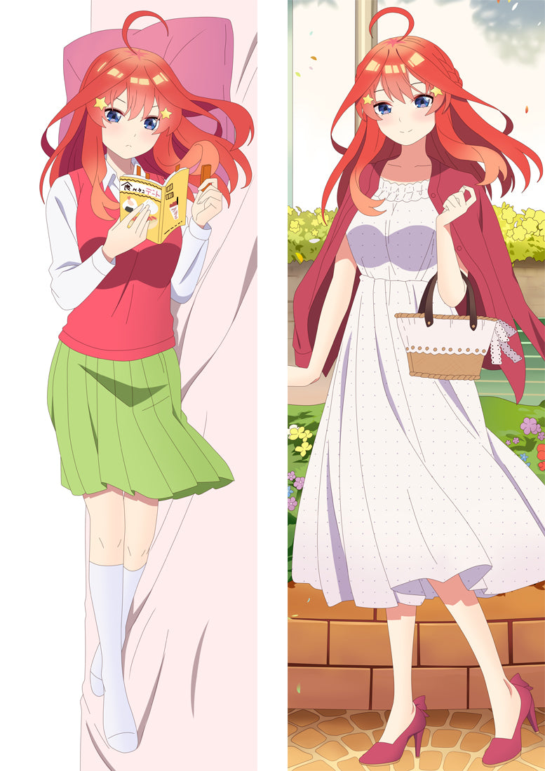 The Quintessential Quintuplets Nakano Itsuki Anime Hugging Dakimakura Body Pillow Cover image 0