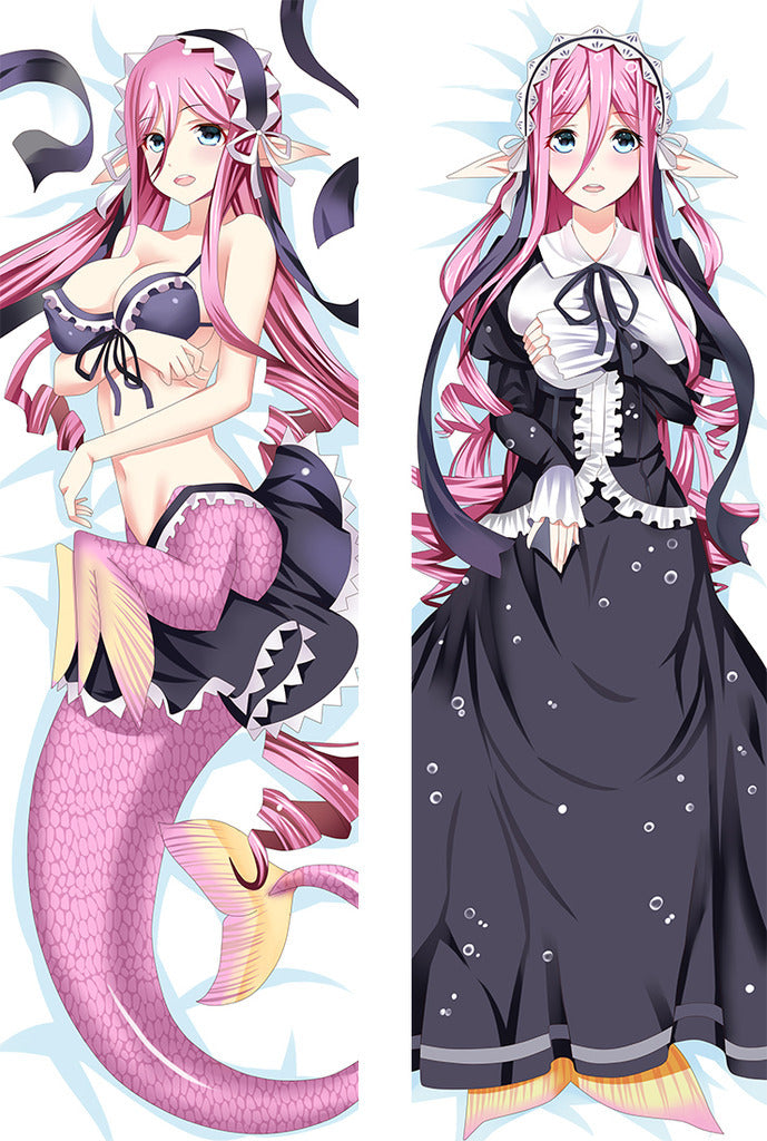 Monster Musume Lorelei Anime Dakimakura Japanese Pillow Cover image 0