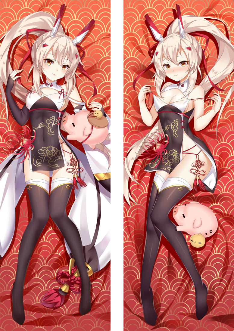 Azur Lane Ayanami Anime Dakimakura Body Pillow Cover image 0