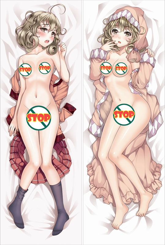 Sasami-san@Ganbaranai Sasami Tsukuyomi with Double Sides Zipper to make love Anime Dakimakura Pillow Case image 0