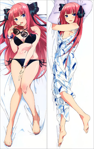 The Quintessential Quintuplets Nakano Nino Anime Dakimakura Pillow Cover image 0