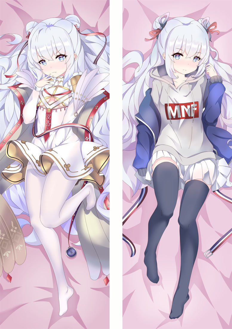 Azur Lane MNF Le Malin Anime Dakimakura Pillow Cover image 0